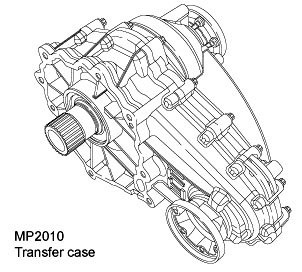 MP2010 transfer case