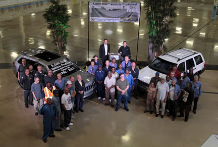 5 millionth vehicle at JNAP