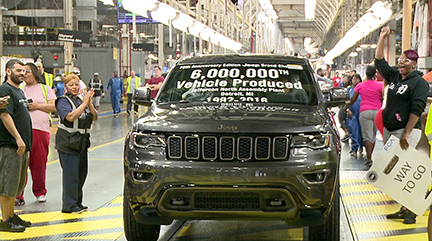 6 millionth vehicle at JNAP