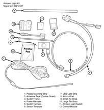 Mopar ambient light kit