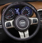 2012 Grand Cherokee Summit steering wheel