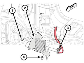 Active Noise Cancellation module location