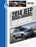 2013 Grand Cherokee Mopar accessories brochure