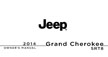 2014 Grand Cherokee SRT8 owners manual