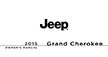 2015 Grand Cherokee owners manual