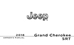 2018 Grand Cherokee owners manual SRT