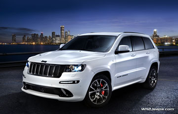 2013 Grand Cherokee White edition