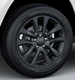 Aluminum wheels, Painted Granite Crystal Satin-Gloss